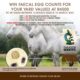 WIN faecal egg counts for your yard valued at R4500!