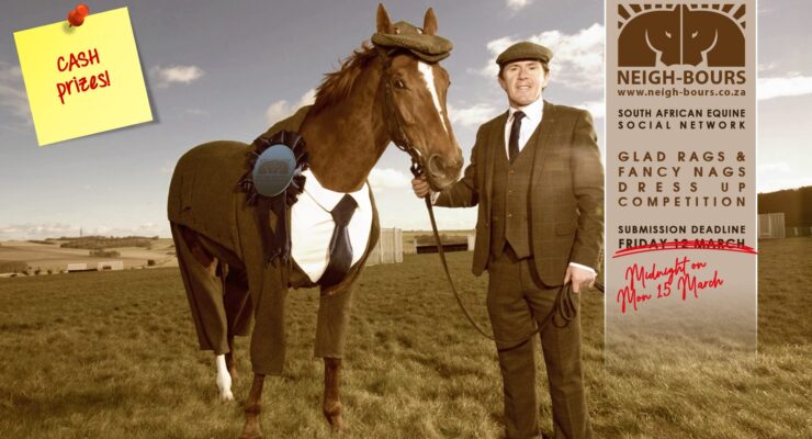 DEADLINE EXTENSION: Neigh-Bours’ second Glad Rags & Fancy Nags Online Dress Up Competition